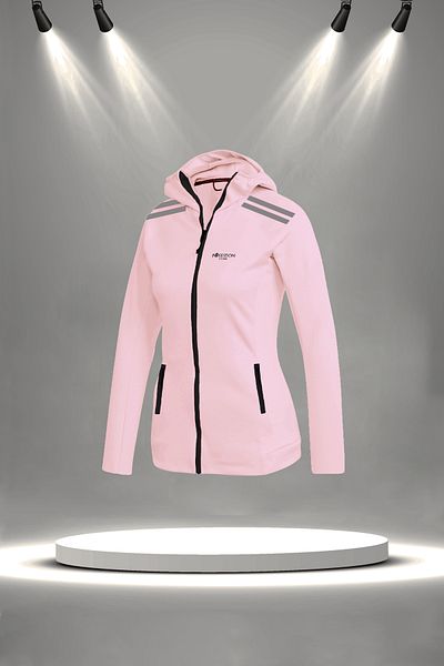 POSEIDON STORM Σετ γυναικεία αθλητική φόρμα σε πούδρα - Supra Combed Cotton, Αναπνεύσιμο ύφασμα (S-3XL)