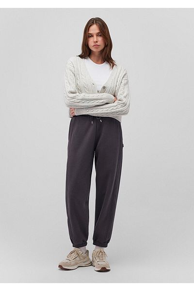 Mavi Anthrazitfarbene Basic-Jogginghose 1600430 -70763