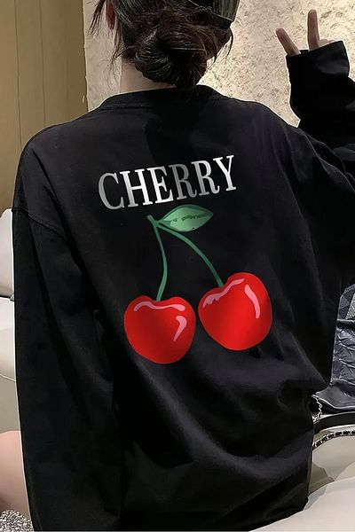 Gofeel Harajuku Μαύρο καρό Λευκό Oversize Mold Ξυλοκόπος πουκάμισο