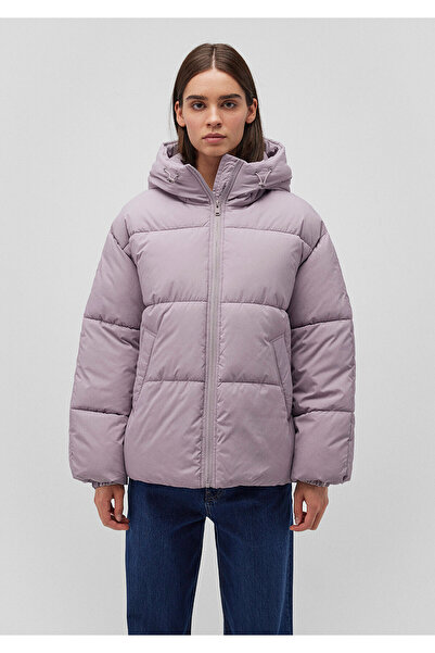 Mavi Hooded Lilac Puffer Jacket 1110199 -70107