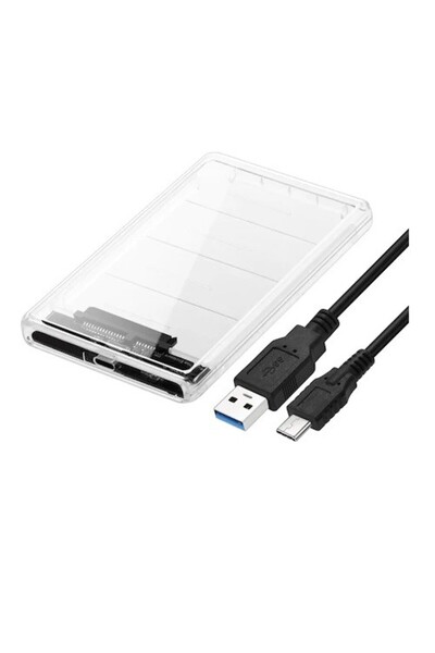 CODEGEN 2.5" USB 3.0 Cdg-Hdc-30Tc Sata Harddisk Box Transparent