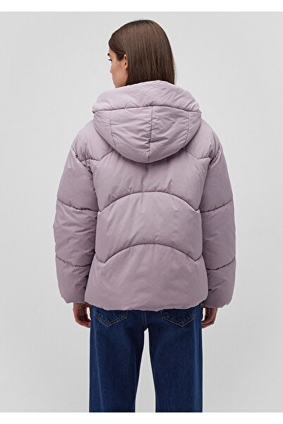 Mavi Hooded Lilac Puffer Jacket 1110199 -70107