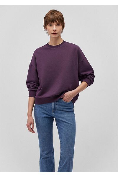 Mavi Lila Sweatshirt mit Rundhalsausschnitt - Basic,1611770-70635