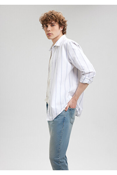 Mavi Ριγέ πουκάμισο κανονική εφαρμογή / Regular Fit0210956-70739