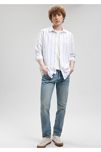 Mavi Ριγέ πουκάμισο κανονική εφαρμογή / Regular Fit0210956-70739