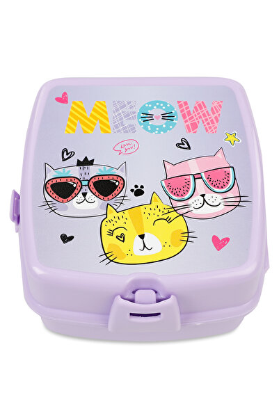 Tuffex Smart Lunchbox Patterned Lunch Box Lilac