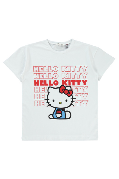 Hello Kitty Dívčí tričko 10-13 let bílé