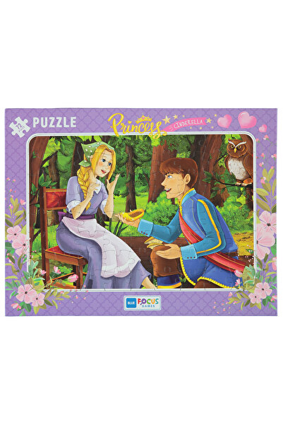 Blue Focus Focus Games Cinderella Puzzle 72 Parça Renkli