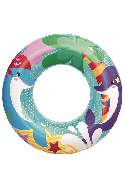 BESTWAY Green Patterned Bagel - 51 Cm