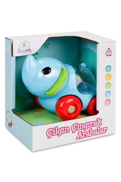 Birlik Oyuncak Blue Elephant Babycim Crazy Rattle Cars
