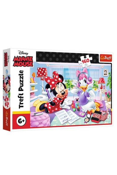 Minnie Mouse Ve En Iyi Arkadaşı 160 Parça Kırmızı