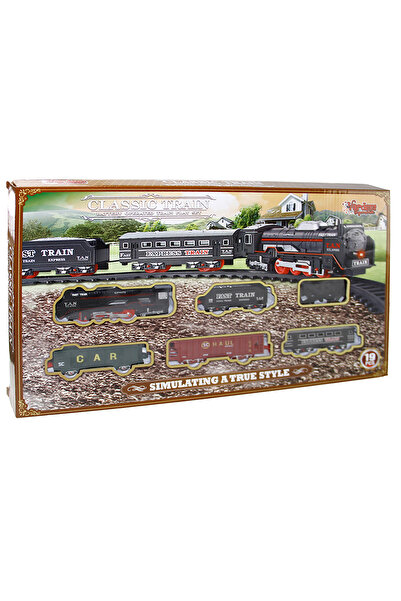 Vardem طقم قطار مكون من 19 قطعة ملون