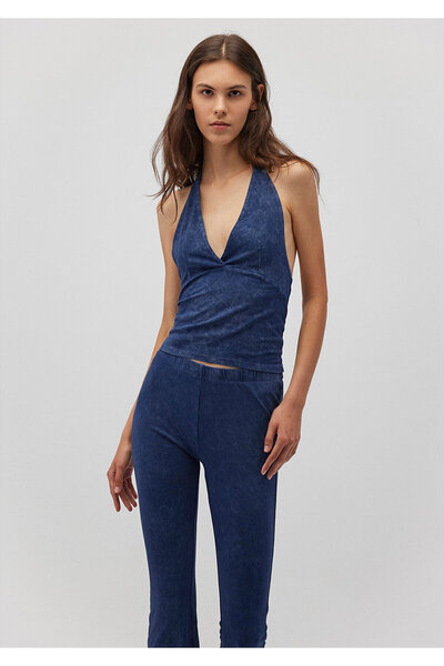 Mavi Μπλουζάκι Σκούρο Μπλε Slim Fit / Στενή Λαβή 1612426-80925