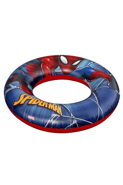 BESTWAY 56 cm Blue Spiderman Swimming Bagel