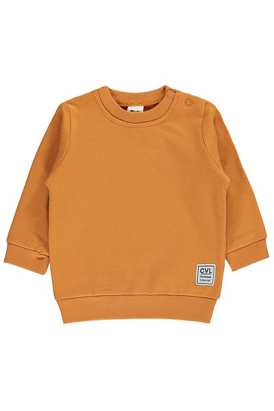 Civil Baby Baby Sweatshirt 6-18 Monate Kupfer