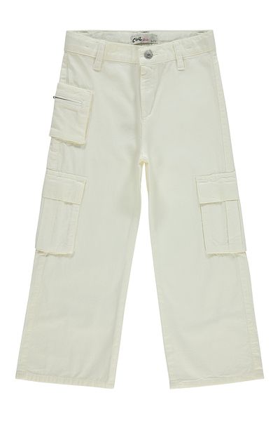 Civil Girls Girls' Pants 10-13 Years Off-White