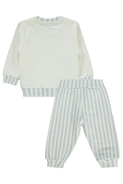 Aziz Bebe Baby Boy Set 0-12 Months Ecru