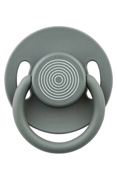 Wee Baby Cool Yuvarlak Uçlu Emzik No:1 Antrasit