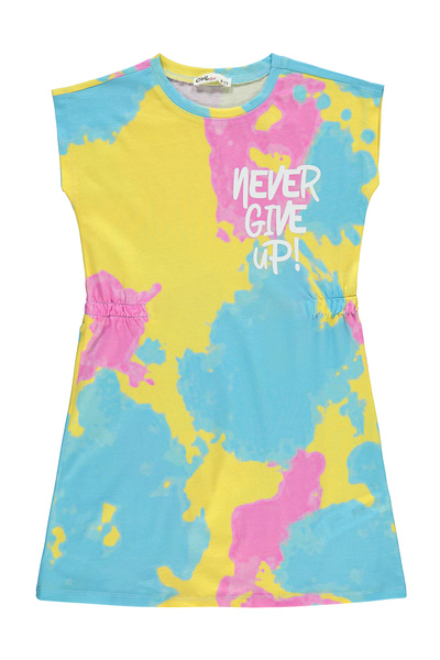 Civil Girls Devojčica, haljina, 6-9 godina, žuta