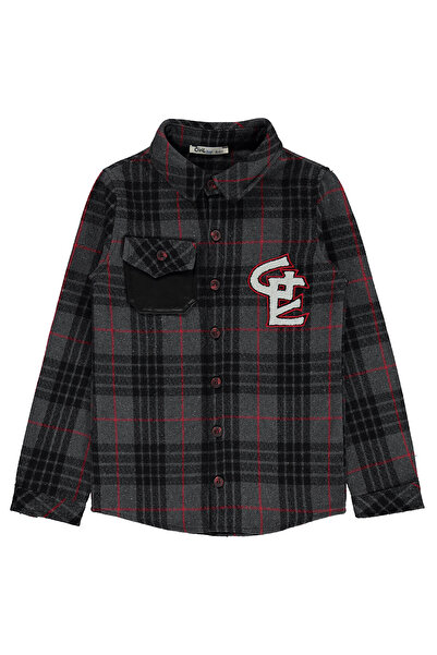 Civil Boys Erkek Çocuk Gömlek 10-13 Yaş Siyah