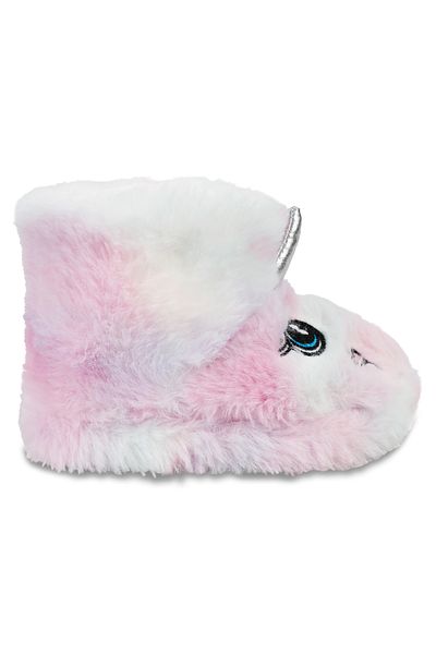 Civil Girls Ecru Girl's Slippers - Size 19-23