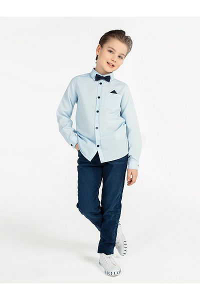 Civil Boys Boy's Trousers 6-9 Years Dark Blue