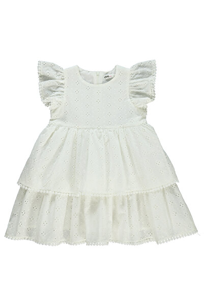 Civil Girls 2-5 Years Girl's Ecru Dress