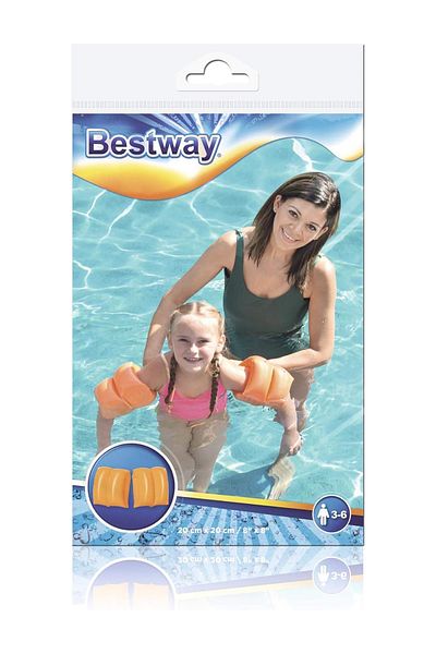 CAN OYUNCAK Bestway Double Knuckle Marine Sleeve 20X20 cm Orange