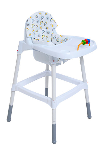 SafeMom Pernă pentru scaun înalt pentru copii, în culori de mentă, cu design ...