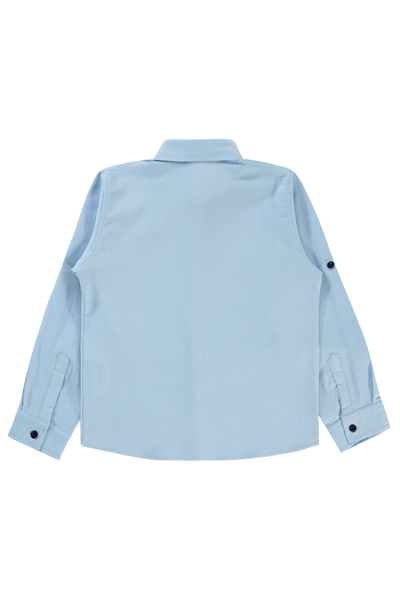 Civil Boys Erkek Çocuk Gömlek 6-9 Yaş Mavi