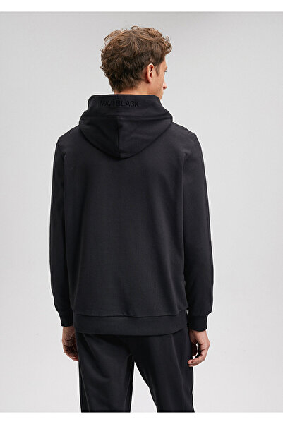 Mavi Black Kapüşonlu Siyah Sweatshirt 0s10135-900
