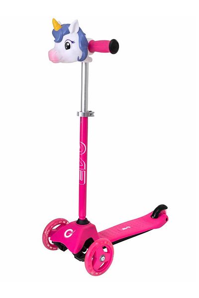 Evo Every Journey Is a Fairytale with the 3-Wheel Unicorn Lighted Mini Cruiser Scooter! Unicorn Dreams Now