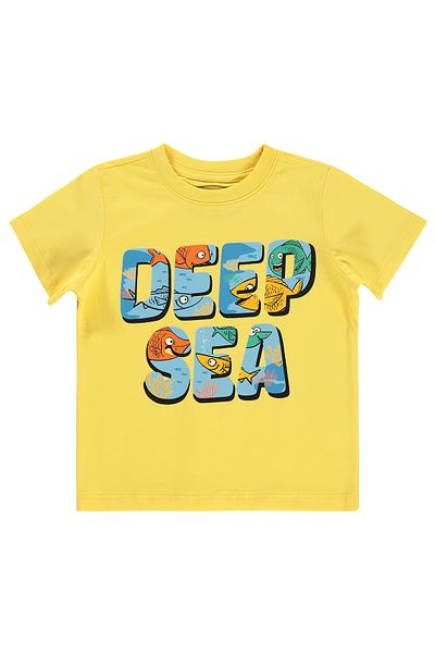 Civil Boys Jungen-T-Shirt 2–5 Jahre, Gelb