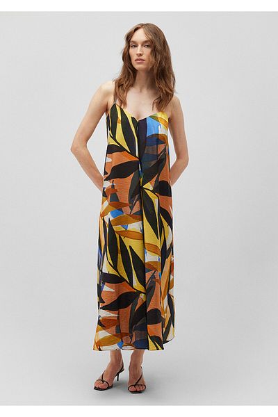 Mavi 1310563 -88033 Model Printed Midi Dress