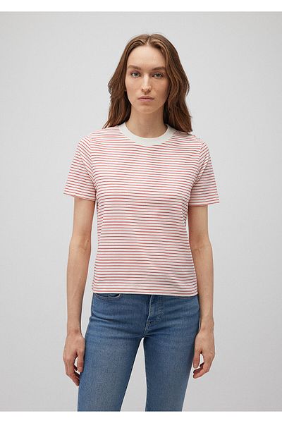 Mavi Red Striped Regular Fit T-Shirt - 1612676 -87966