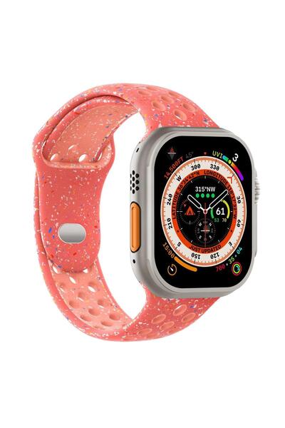 Microsonic Apple Watch Series 10 42mm Kordon Flame Circle Yavruağzı