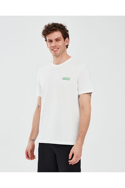 SKECHERS Γραφικό μπλουζάκι M κοντομάνικο ανδρικό λευκό μπλουζάκι S 241054 -102