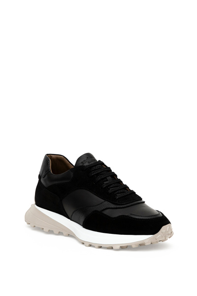 Cacharel Siyah Eva Taban %100 Deri Sneaker Ayakkabı 50277673-VR046