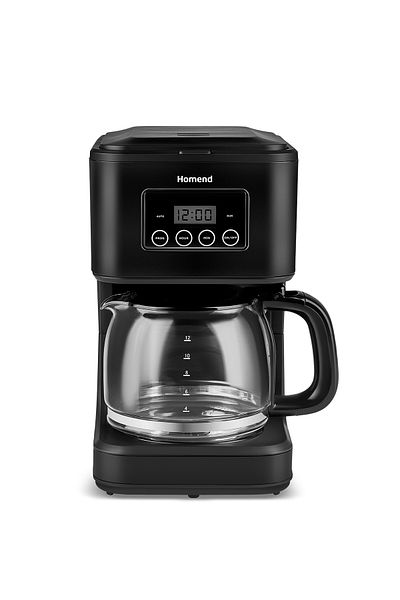 HOMEND Coffeebreak 5010H Timed Touch 12 Cup Capacity 1.2 Liter Filter Coffee Maker