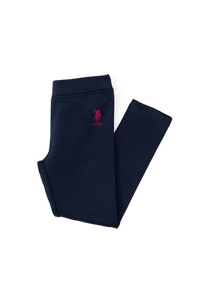 U.S. Polo Assn. Girl's Navy Blue Tights 50297322 -Vr033