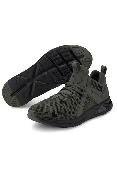Puma Puma Enzo 2 Revamp Fleck - Olive and Black Colors