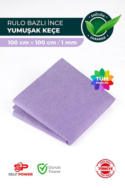 Self Power 180 Gr 100X100 cm Colored Activity Meter Felt