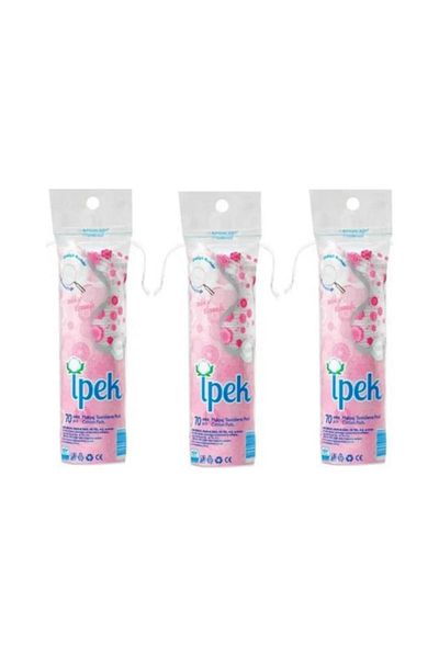 İpek 3X70 Cotton Makeup Remover Pad
