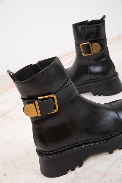 SOHO Women's Black Boots - 19753 Model Bootie