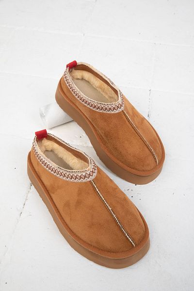 SOHO Tan Suede Dámské boty - 19762 Model Bootie