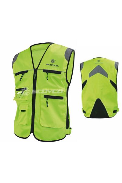 Scoyco Mb065 Reflective Motorcycle Vest