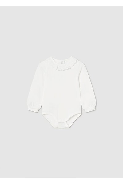 MAYORAL Kışlık Kız Bebek Çıtçıtlı Bady Tshırt