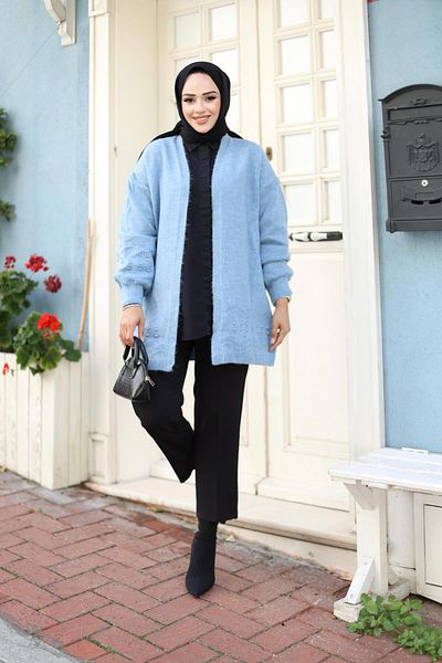 HARMAN BUTİK TRICOT DE FEMEIE CU MANECĂ BONON CARDIGAN