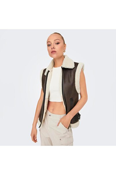 Jack & Jones Onlbetty Women's Vest - 15322433   Bonded Waistcoat Cc Otw