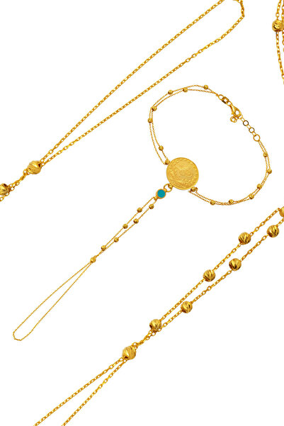 Bilezikci 22 Ayar Yarım Reşatlı Şahmeran Bileklik